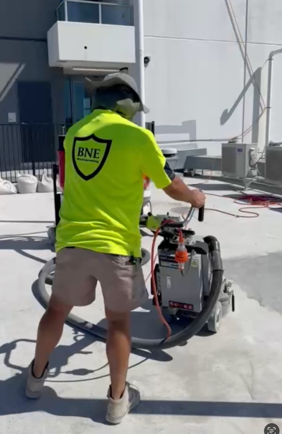 BNE Commercial Waterproofing team on site